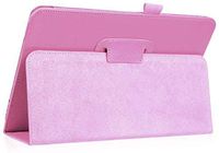 Jennyfly 2019 Galaxy Tab A 8.0(SM-T290/T295) Cover,T295 Hand Free Stand PU Leather Cover Protective Case with Easy Viewing Angles for Samsung 2019 Galaxy Tab A 8.0(SM-T290/T295) - Pink