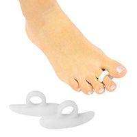 Dr.Pedi Hammer Toe Straightener & Corrector Soft Gel Crests Splints Hallux Valgus Toe Cushions Claw Toe Temporary Corrector