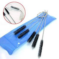 Nylon Brush Shank Tobacco Pipe Cleaner Cleaning Set Stainless Steel Wire Kit
