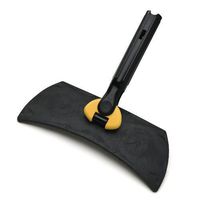 Rubbermaid Commercial Products RCP Q855 11 in. Hygen Flexible Frame in Black - Case of 6