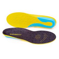 Superfeet FLEXthin, Comfort Insoles for Tighter Athletic Shoe Cushion and Support, Unisex, Bolt, Small/C: 6.5-8 Wmns/5.5-7 Mens