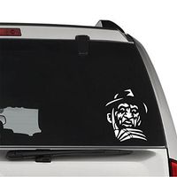 Freddy Krueger Nightmare Elm Street REMOVABLE Vinyl Decal Sticker For Laptop Tablet Helmet Windows Wall Decor Car Truck Motorcycle - Size (05 Inch / 13 Cm Tall) - Color (Matte White)