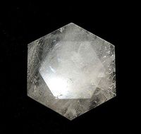 Quartz Crystal Healing Tool Large Star of David SODQZ1916