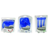 Jelly Expander Single, Double and Triple Tube Exerciser Kit, Heavy, Blue