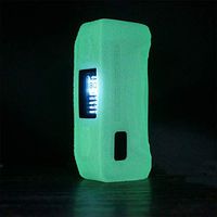 CEOKS for GeekVape aegis Solo 100W Silicone Case, Anti-Slip Protective Silicone Case Skin Rubber Cover for GeekVape aegis Solo 100W Vape Box Rubber case wrap Shield (Luminous)