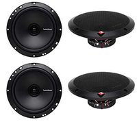 4) New Rockford Fosgate R1675X2 6.75" 180W 2 Way Coaxial Car Stereo Speakers