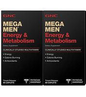 GNC Mega Men Energy & Metabolism 90 ct [2 PACK]
