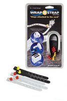 Wrap N Strap 906h Black and White 6" Cable Organizer