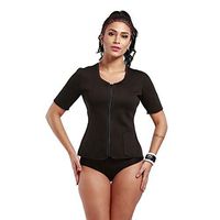 YBZS Women's Weight Loss Vest, Neoprene Sweat-Absorbent Corset, Weight Loss Sauna Vest Weight Loss Body Sculpting, Fitness Training Weightlifting,XXXL