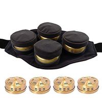 Copper Box- Portable Moxibustion Bag, high-Density Cloth Thermal-Insulation moxibustion Four-Box,Used to Relieve Shoulder Pain