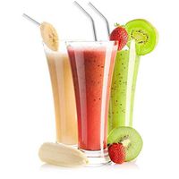 4 Pcs Stainless Steel Straw Metal Drinking Reusable Straws + Cleaner Brush Kit with Organizer Bag (Stainless steel, D 267cm)