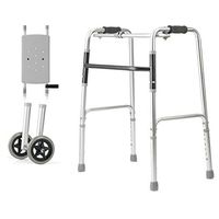 Advanced Drive Healthcare Walking Aids Adjustable Elderly Disabled Persons Assisted Anti-Skid Training Folding Walker