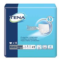 Tena Extra Absorbency Protective Underwear Large 45-58 [Case of 64]