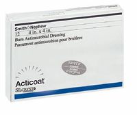 Acticoat Burn Dressing 4" x 4" Box: 12