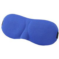uxcell Unisex Sponge Travel Household Sleep Rest Eye Shade Sleeping Cover Blue