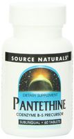 Source Naturals Pantethine Co B-5, 25mg, 60 Tablets