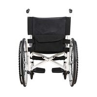 Hong Tai Yang XF Wheelchair, Lightweight Driving Transport Chair Reversible Foot Pedal with Handbrake,Seat Width 44 cm Armchairs (Color : Black)