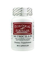 Ecological Formulas Nutricillin with Lactoferrin, White, 50 Count
