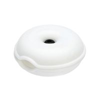 Coohole Cable Turtle Organizer, Electric Cord Organizer, Cord and Cable Management, Headphone Keeper Earbud Holder (White)