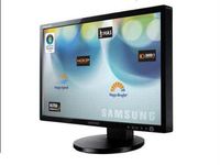 24" Samsung SyncMaster 245BW DVI Blu-ray 1080p Widescreen LCD Monitor w/HDCP Support (Gloss Black)