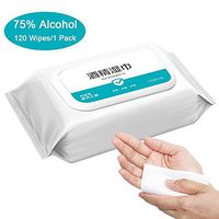 120 Wipes per Pack Wet Wipes for Adult and Kids, Cleaning Wipes for at-Home Use, Hands and Body, Flip-Top Pack(1 Pack)