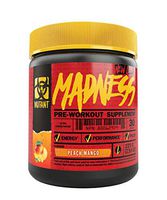 Mutant Madness - Redefines the Pre-Workout Experience and Takes it to a Whole New Extreme Level, Engineered Exclusively for High Intensity Workouts, 225g – Peach Mango