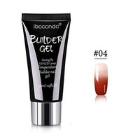 Nail Gel Nail Extension Gel Crystal Camouflage Nail LED UV DIY Professional Clear Nail Gel Nail Enhancement Thickening Gel Nail Art Tools Gel, 30ml