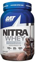 GAT Sport Nitra Whey Testosterone Support Shake, Chocolate Ice Cream, 25 Servings