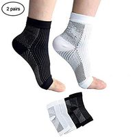 MIZERO Comfort Foot Anti Fatigue Compression Sleeve Relieve Swelling Varicosity Anti-Fatigue Socks Outdoor Anti Fatigue Unisex Ankle Brace Socks,X/XL
