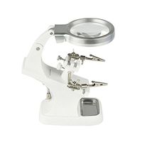 MING REN Led Lights Highlight Desktop Micro-Sculpture Welding Repair Magnifying Glass 360-degree Rotating Table Practical Multifunction