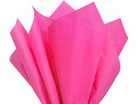 Hot Pink Art DIY Crafts Tissue Paper for Gift Wrapping 15"X20" 5 Sheets
