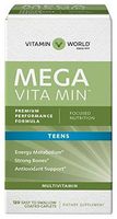 Vitamin World Mega Multivitamin for Teens 120 coated caplets