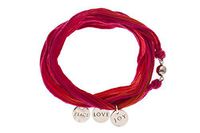 Silk Wrap Bracelet - The Warrior for Protection, Grounding and Strength