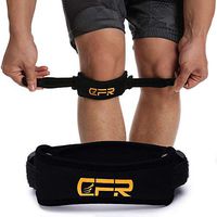 KIWI RATA Patella Strap, Knee Pad Support for Pain Relief,Tendonitis,Arthritis,Hiking,Basketball,Running,Jumpers,One Size Fits Most (Single)