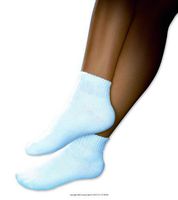 SensiFoot Support Socks, 8-15 mmHg, Sensifoot Mini Crew Sml Wht-Sp, (1 EACH, 1 EACH)