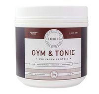 Tonic: Gym & Tonic  Collagen Powder & Alternative to Whey Protein Powder, Paleo + Keto Friendly, Muscle Building, Bulletproof Collagen, Unflavored, 20 Servings