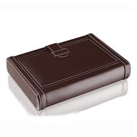 Xiao Portable Cigar Holster Cedar Wood High-Density Tight-Sealed Edge Lined with Alcoholized Moisturizing Box, 205x140x40mm Cigar Humidor (Size : 205x140x40mm)