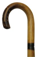 Unisex Nose Crook Cane Stepped/Scorched Rattan  -Affordable Gift! Item #HAR-9003900
