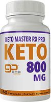 Keto Master RX Pro Pills 800mg Advanced GO BHB Capsules Ketones BHB Ketogenic Supplement for Weight Loss Pills 60 Capsules 800 MG GO BHB Salts to Help Your Body Enter Ketosis More Quickly