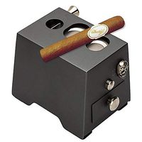 Desktop Cigar Cutter Guillotine Stainless Steel 3 Blade High-end Gift Box