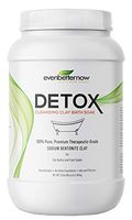 Evenbetternow Detox Cleansing Clay Bath Soak, 5.5 lbs, 100% Pure Sodium Bentonite - Removes Toxins, Impurities and Contaminants