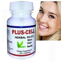 Skin Hair Nails Care Bamboo Silica Healthy Pure Herbal Supplement 30 Caps 900 mg