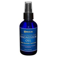 Magnesium Oil Topical Spray w/Biodynamic Lavender (4 Oz)