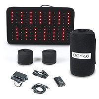 Red Light Near Infrared Therapy Led Benefits Back Pain Reliever Home Use Wearable Wrap Deep Penetrating Heals Lighting Relief for Arthritis Feet Joints Muscle Knee Elbow Inflammation Nerve Damage