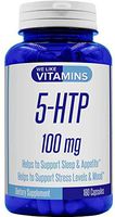 5-HTP 100mg – 180 Capsules – 6 Month Supply - 5HTP Supplement – Help Support Stress Levels, Sleep Patterns, and Improved Mood with 5 HTP