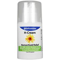 DrFormulas Hemorrhoid Treatment Cream | Natural Herbs for Extra Strength Pain Relief for External Thrombosed Hemorrhoids (2oz)