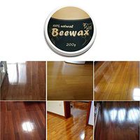 AGAWA 200g Pure Beeswax,Wood Seasoning Beewax Furniture Care Beeswax Wood Furniture Polish Wax,All-Purpose Beewax for Wood Cleaner and Polish Wipes