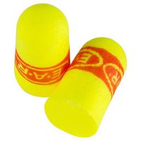 3M E-A-Rsoft SuperFit Earplugs 312-1256, Uncorded, Poly Bag, Regular Size