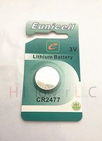 Hillflower 10 Piece CR2477 Card Blister 2477 BR2477 3V Lithium Battery and Hillflower Coupon