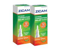 Zicam Extreme Congestion Relief Nasal Spray, 0.5oz. Bottles (Pack of 2), Fast Powerful Relief for Nasal Congestion from Colds or Allergies